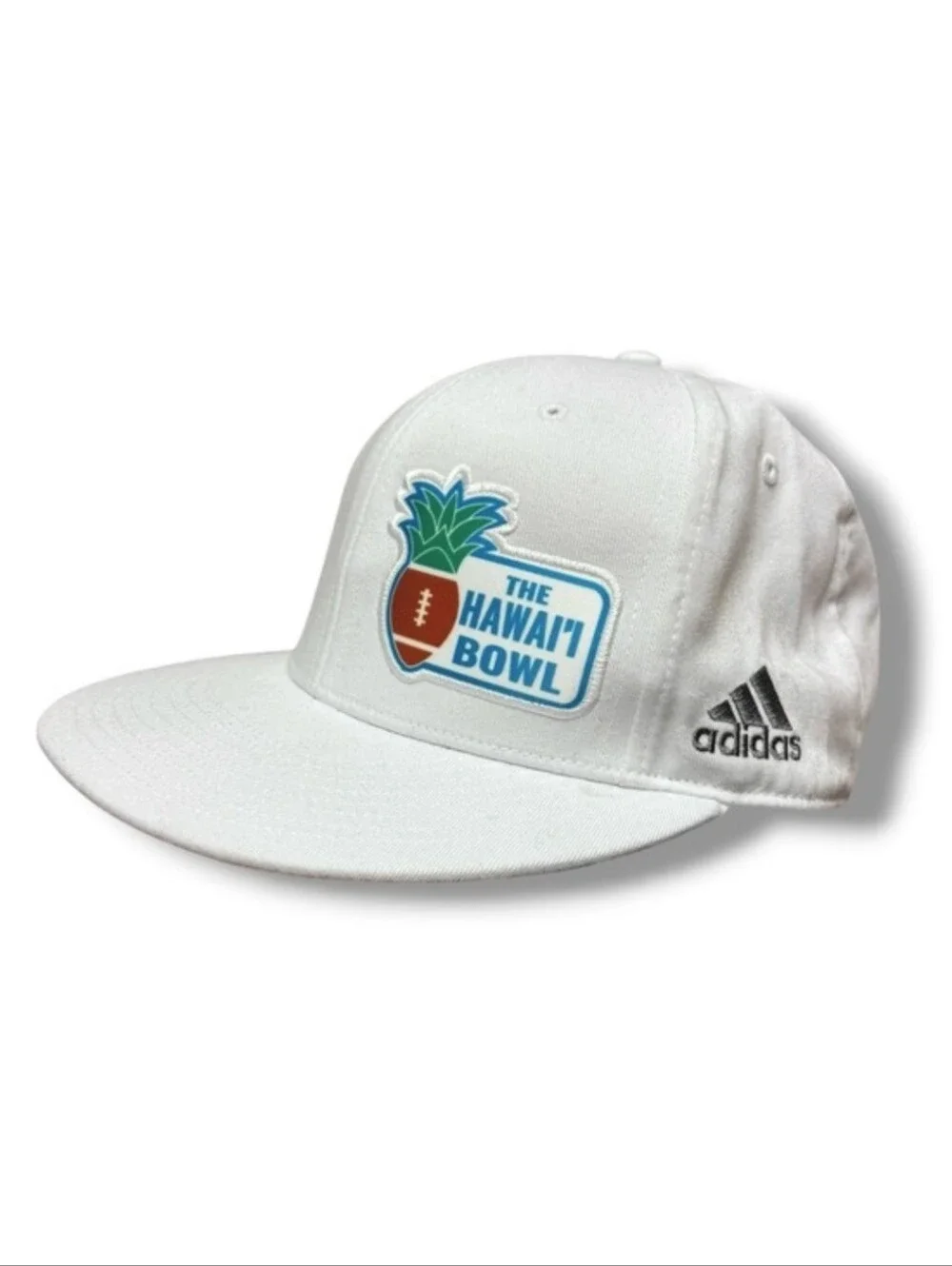 ADIDAS Hawai’i Bowl White SnapBack Cap NEW